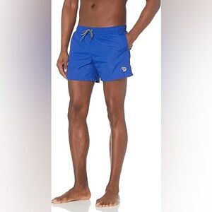 Paul Smith Blue Zebra Logo Swim Shorts